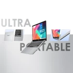 لابتوب ام اس اي  مودرن  14 F13MG 041XEG، معالج انتل  Ci7-1355U، رام 8 جيجا، 512 جيجا SSD، رسومات Intel Iris Xe، شاشة 14 بوصة، 60 هرتز، DOS، فضي
