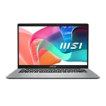 لابتوب ام اس اي  مودرن  14 F13MG 041XEG، معالج انتل  Ci7-1355U، رام 8 جيجا، 512 جيجا SSD، رسومات Intel Iris Xe، شاشة 14 بوصة، 60 هرتز، DOS، فضي