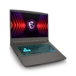 MSI Thin 15 B13UCX Gaming Laptop Intel Core i5-13420H, 8GB RAM, 512GB SSD, NVidia RTX 2050 4GB, 15.6-inch FHD 144Hz, FREE DOS, Gray - 9S7-16R831-2891