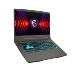 لاب توب العابMSI Thin 15 B13UCX 2491XEG , انتلCI7-13620H  رام16  جيجا 512 جيجا SSD نفيديا RTX 2050 سعة 4 جيجا، واي فاي 6E شاشة15.6 بوصة 144 هرتز رمادي