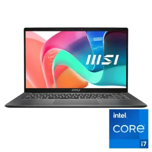 MSI Modern 14 F13MG 041XEG Laptop, Intel Ci7-1355U, 8GB RAM, 512GB SSD, Intel Iris Xe Graphics, 14Inch, FHD, 60Hz, DOS, Platinum Gray - 9S7-14S121-040