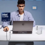 MSI Vector 16 HX AI A2XWIG Gaming Laptop, Intel Core Ultra 9 275HX, 32GB RAM, 1TB SSD, RTX 5080 16GB, 16" 240Hz, Arabic KB, Win11, Gray 9S7-15M352-069