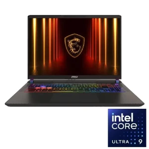 MSI Vector 16 HX AI A2XWIG Gaming Laptop, Intel Core Ultra 9 275HX, 32GB RAM, 1TB SSD, RTX 5080 16GB, 16" 240Hz, Arabic KB, Win11, Gray 9S7-15M352-069