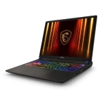 MSI Vector 16 HX AI A2XWIG Gaming Laptop, Intel Core Ultra 9 275HX, 32GB RAM, 1TB SSD, RTX 5080 16GB, 16" 240Hz, Arabic KB, Win11, Gray 9S7-15M352-069