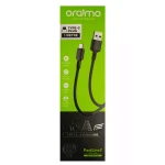 Oraimo OCD-C54 FastLine 2 Fast Charging Type-C Data Cable 1Meter 3A - Black