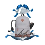 EBOX Laptop Backpack + Logitech H111 Headset + Flash SanDisk 64GB + Lenovo 150 Wireless Mouse + Laptop Holder  Bundle