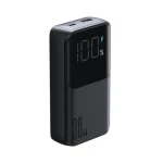 Joyroom Mini Wired Power Bank, 10000mAh, 30Watt, 4 Port, Type-C – Lightning Cables, Black - JR-PBC06