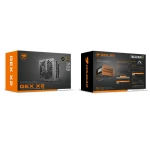 Cougar GEX X2 850W Fully Modular Power Supply Unit, 80PLUS Gold Certified PCIe 5.0