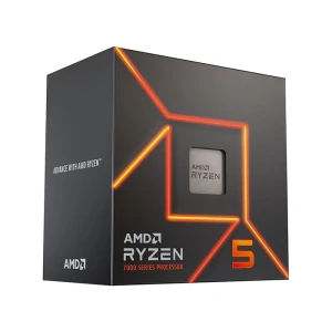 CPU AMD RYZEN 5 7600 6 Core 12 Threads 3.8 GHz 5.1 GHz Turbo Socket AM5 LGA 1718 BOX Processor