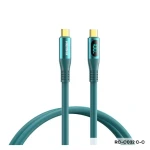 REMAX RC-C032 Elastic Data Cable with Digital Display 100W Type-C to Type-C - 14 Day Warranty