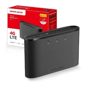 راوتر MERCUSYS MT110 المحمول بتقنية واي فاي 4جي LTE بسرعة 150 ميجابت في الثانية، وبطارية 2200 مللي أمبير تدوم 10 ساعات