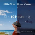 راوتر MERCUSYS MT110 المحمول بتقنية واي فاي 4جي LTE بسرعة 150 ميجابت في الثانية، وبطارية 2200 مللي أمبير تدوم 10 ساعات