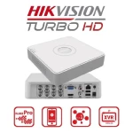مسجل فيديو رقمي Hikvision DVR عالي الدقة 8 قنوات بدقة 720 بكسل، صغير الحجم، 1 وحدة، H.265 - DS-7108HGHI-M1(C)