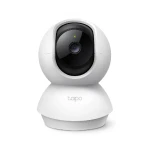 كاميرا أمان منزلية من TP-Link Tapo C200C التحريك/الإمالة واي-فاي- لون ابيض