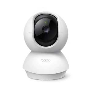 كاميرا أمان منزلية من TP-Link Tapo C200C التحريك/الإمالة واي-فاي- لون ابيض