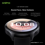 Oraimo Smart Watch ER OSW-42 1.43" AMOLED Waterproof IP68 Rating - Black