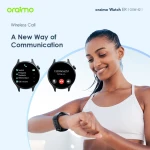 Oraimo Smart Watch ER OSW-42 1.43" AMOLED Waterproof IP68 Rating - Black