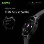 Oraimo Smart Watch ER OSW-42 1.43" AMOLED Waterproof IP68 Rating - Black