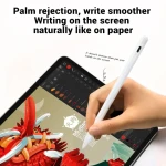 Joyroom JR-K12 Active Stylus Touch Digital Pen for iOS &amp; Android Touch Screens Devices, white