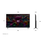 LG 55 Inch UHD AI 4K Smart TV AI Magic remote HDR10 WebOS25 - 55UA85006LA