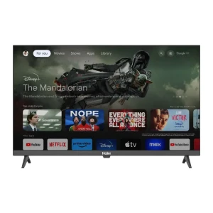 شاشة تلفزيون LED سمارت هاير 65 بوصة بدقة 4K UHD مع ريسيفر داخلي - H65K80EU