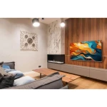 شاشة تلفزيون QLED سمارت هاير 55 بوصة بدقة 4K UHD مع ريسيفر داخلي - H55S80EU