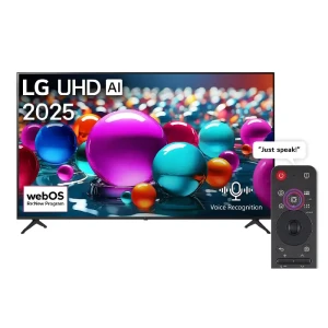 LG 65 Inch UHD AI 4K Smart TV AI Magic remote HDR10 WebOS25 - 65UA85006LA
