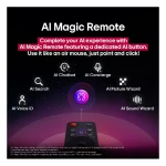 LG 65 Inch UHD AI 4K Smart TV AI Magic remote HDR10 WebOS25 - 65UA85006LA