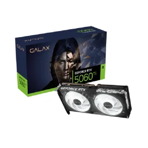 بطاقة رسومات جالاكس  GeForce RTX™ 5060 Ti 1-Click OC  سعة 16 جيجا GDDR7 عرض 128 بت/DP2.1b*3/HDMI 2.1b/DLSS 4