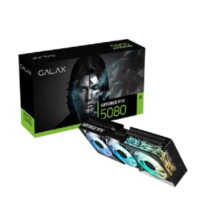 GALAX GeForce RTX 5080 1-Click OC Black 16GB GDDR7 256-Bit VGA Graphics Card