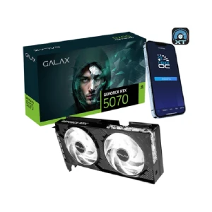 بطاقة رسومات GALAX GeForce RTX™ 5070 1-Click OC حجم 12 جيجا GDDR7 مع 192 بت DP2.1b*3/HDMI 2.1b/DLSS 4