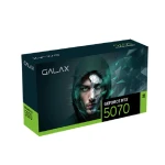 بطاقة رسومات GALAX GeForce RTX™ 5070 1-Click OC حجم 12 جيجا GDDR7 مع 192 بت DP2.1b*3/HDMI 2.1b/DLSS 4