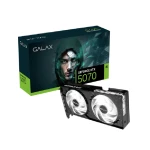 بطاقة رسومات GALAX GeForce RTX™ 5070 1-Click OC حجم 12 جيجا GDDR7 مع 192 بت DP2.1b*3/HDMI 2.1b/DLSS 4
