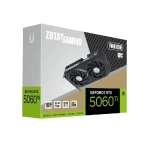 بطاقة رسومات ZOTAC GAMING GeForce RTX 5060 Ti سعة 16 جيجابايت GDDR7 Twin Edge OC