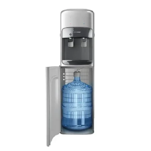 Koldair Bottom Load "A" Cooler Water Dispenser, 2 Faucets - Silver