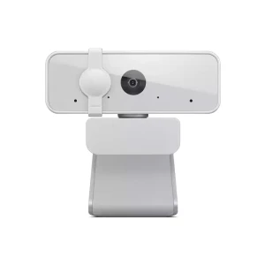 Lenovo 300 FHD Webcam, 1080p, Stereo Microphone, Privacy Cover, Cloud Grey, GXC1E71383 (Retail-packaging)