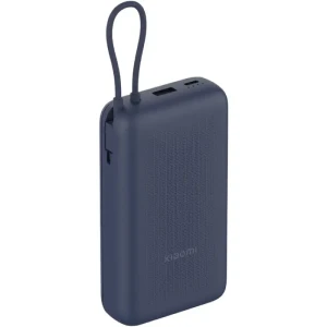 Xiaomi 33W Power Bank 20000mAh With Integrated Cable - Blue
