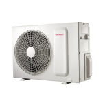 SHARP Turbo 1.5 HP Split Air Conditioner Cool/Heat Turbo AY-A12YSE - White