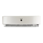 SHARP 2.25 HP inverter Split Air Conditioner Cool/Heat Plasmacluster AY-XP18YHE - White