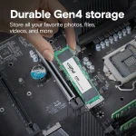 Crucial E100 1TB PCIe Gen4 NVMe M.2 Internal SSD