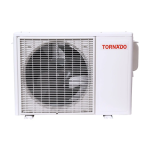TORNADO Air Conditioner 3 HP Split Cool Standard Digital With Turbo Function TH-C24WEE - White