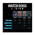 UBISOFT Watch Dogs  ليجون  النسخة العربية بلاي ستيشن 4