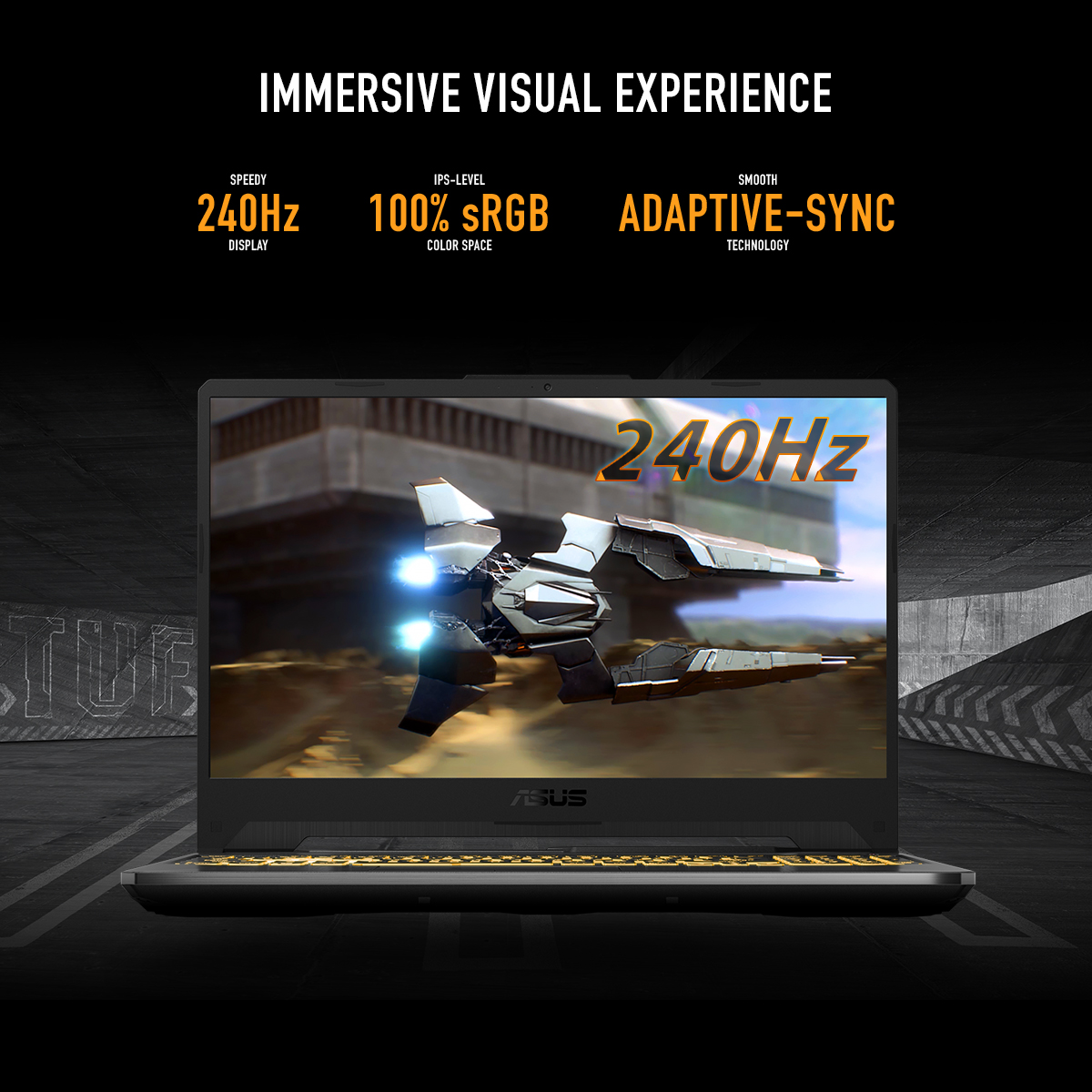 ASUS TUF Gaming A15 FA506IHR-HN019W Laptop 15.6-inch FHD 144Hz AMD R5 ...