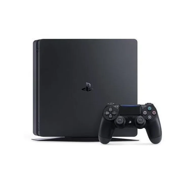 PS4 PlayStation 4 Slim 500GB Gaming Console Black + Extra Dual Shock + 12 Online Games FREE