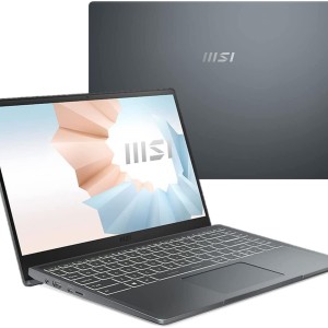 MSI Modern 14 B11MU Laptop, Intel Ci3-1115G4, 4GB RAM, 256GB SSD, 14-inch FHD, Intel UHD Graphics, FREE DOS, Carbon Grey