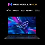 Asus ROG Flow X16 GV601RE-GRY57W Gaming Laptop 16-inch 165Hz Touch AMD R7-6800HS 16GB RAM 512GB SSD GeForce RTX 3050Ti 4GB Win11 90NR0AT2-M002L0 Grey