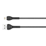 LDNIO LS481 Lightning Cable Fast Charging Black
