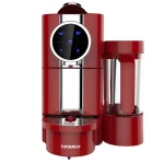 TORNADO Automatic Espresso Capsules Coffee Maker 0.65 Liter Red TCMN-C65R