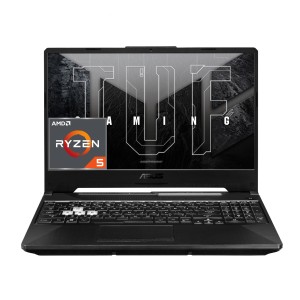 ASUS TUF Gaming A15 FA506IHR-HN019W Laptop, 15.6-inch FHD 144Hz, R5-4600H, 8GB DDR4, 512GB SSD, GeForce GTX 1650 4GB, Win11, 90NR07G7-M005S0, Black