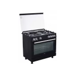 BEKO Freestanding Cooker 5 Gas Burners Full safety Black GGR 15115 DX NBE